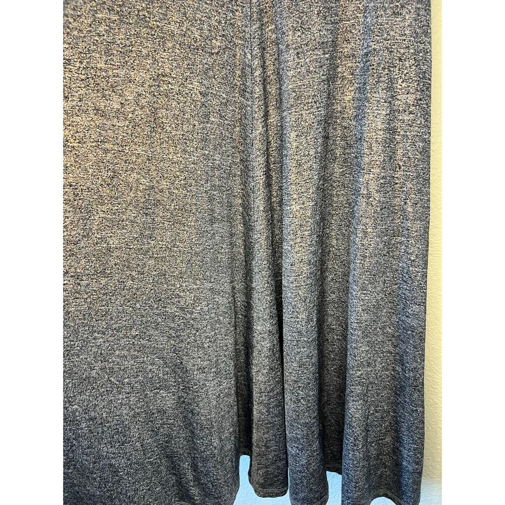 Rachel Roy, Heathered Gray Silver Dress, Nylon Blend, Strappy Back Casual Dress - Picture 4 of 8